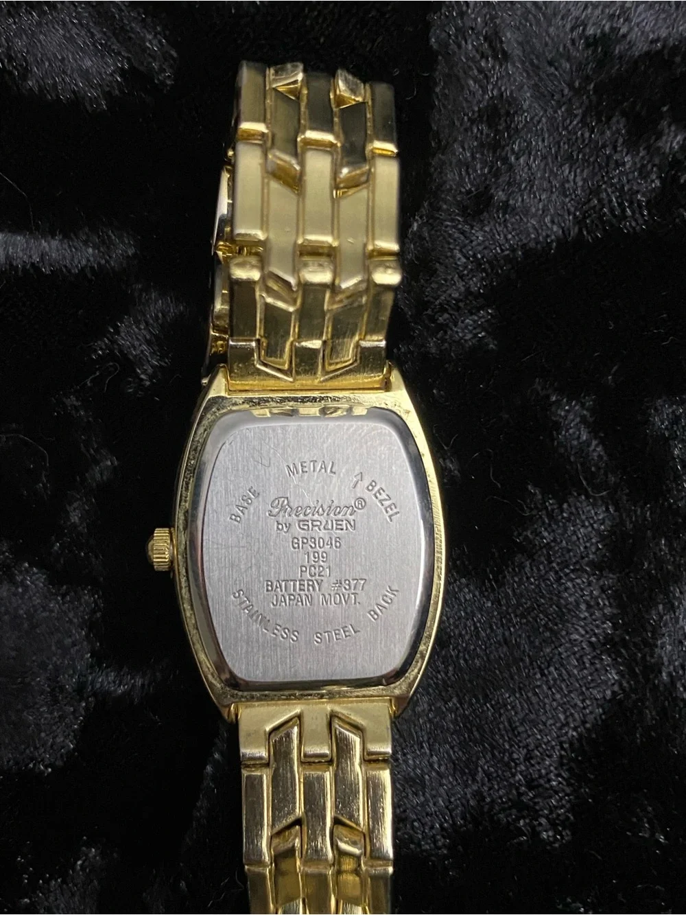Gold Crystal Accent Women's Bracelet Watch
